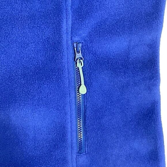Vineyard Vines Blue and Mint Green Full Zip Fleece Vest Women Size Medium EUC - Picture 6 of 12